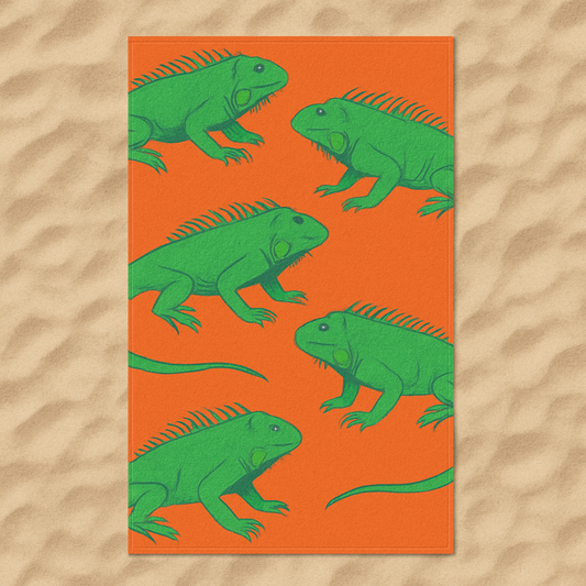 Beach Towel “Le Lézard”